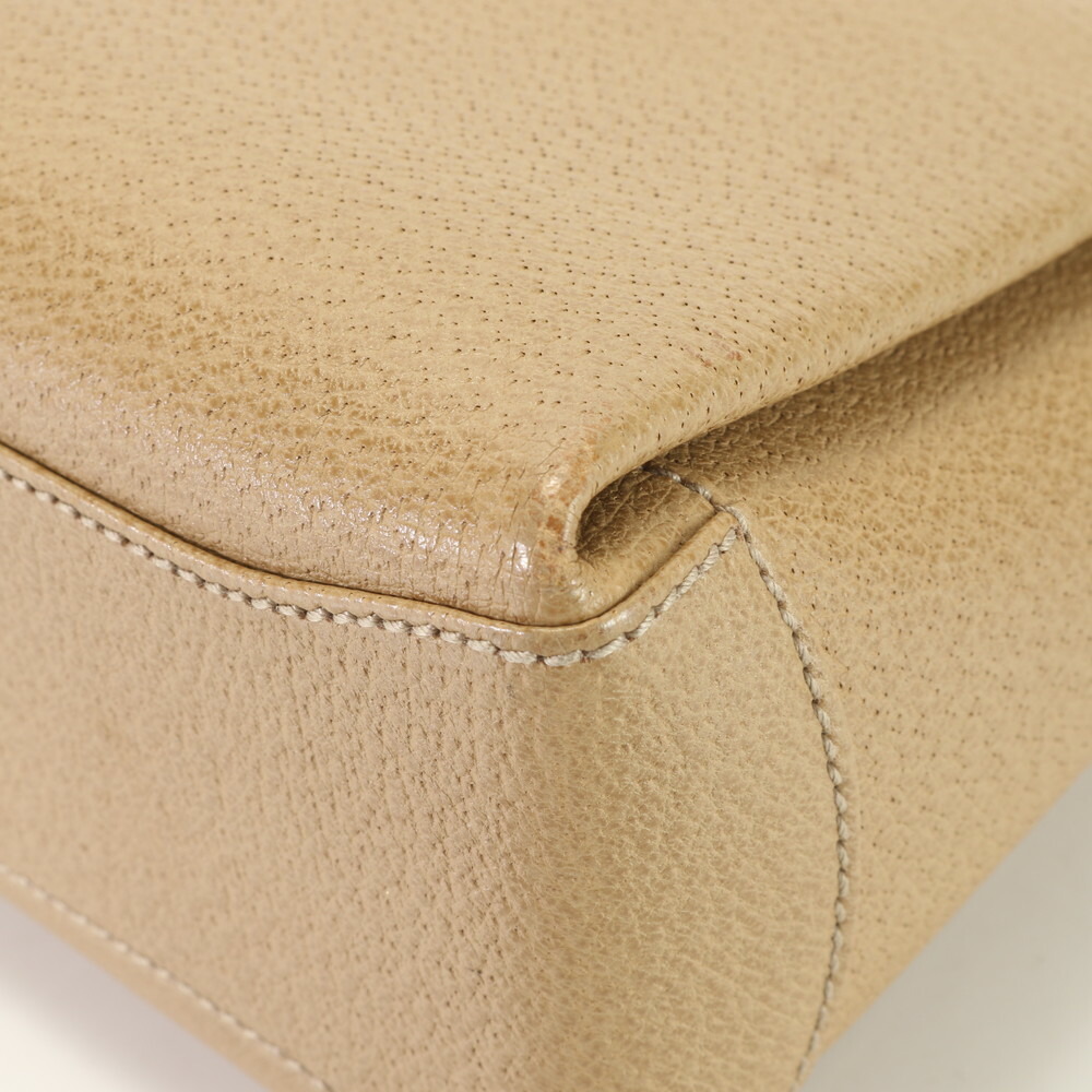Gucci Handbag Leather Tote Bamboo - Picture 11 of 15